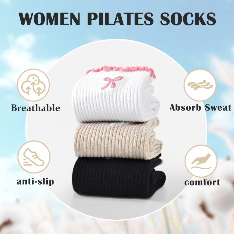 Professional Yoga Socks, Cotto - Pilates & Yoga Vida 评论和价格